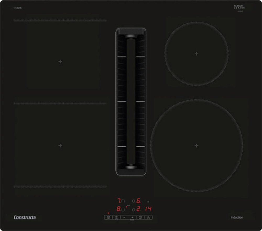 Constructa Kochfeld mit Dunstabzug CV435236