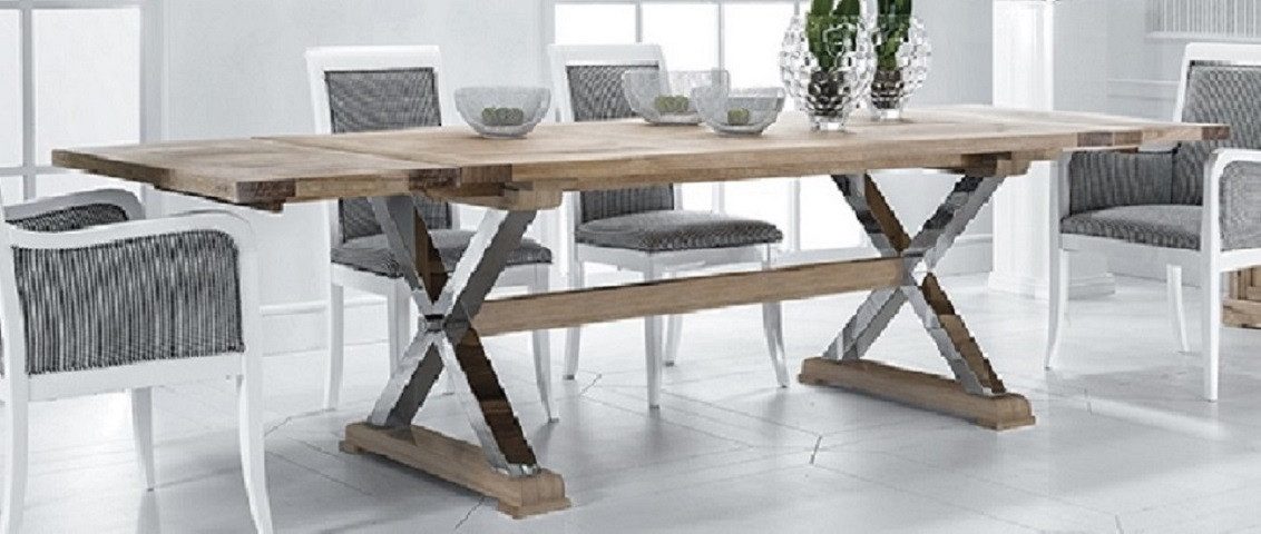 Xlmoebel Esstisch neuer luxuriöser Wohnzimmertisch ausziehbarer klassischer Holztisch (Esstisch Jafra TI 2350 M), Hergestellt in Europa