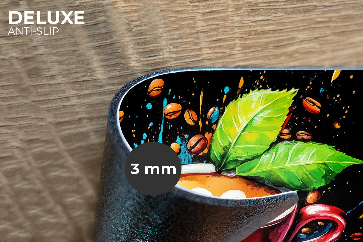 MuchoWow Platzset Kaffee - Graffiti - günstig online kaufen