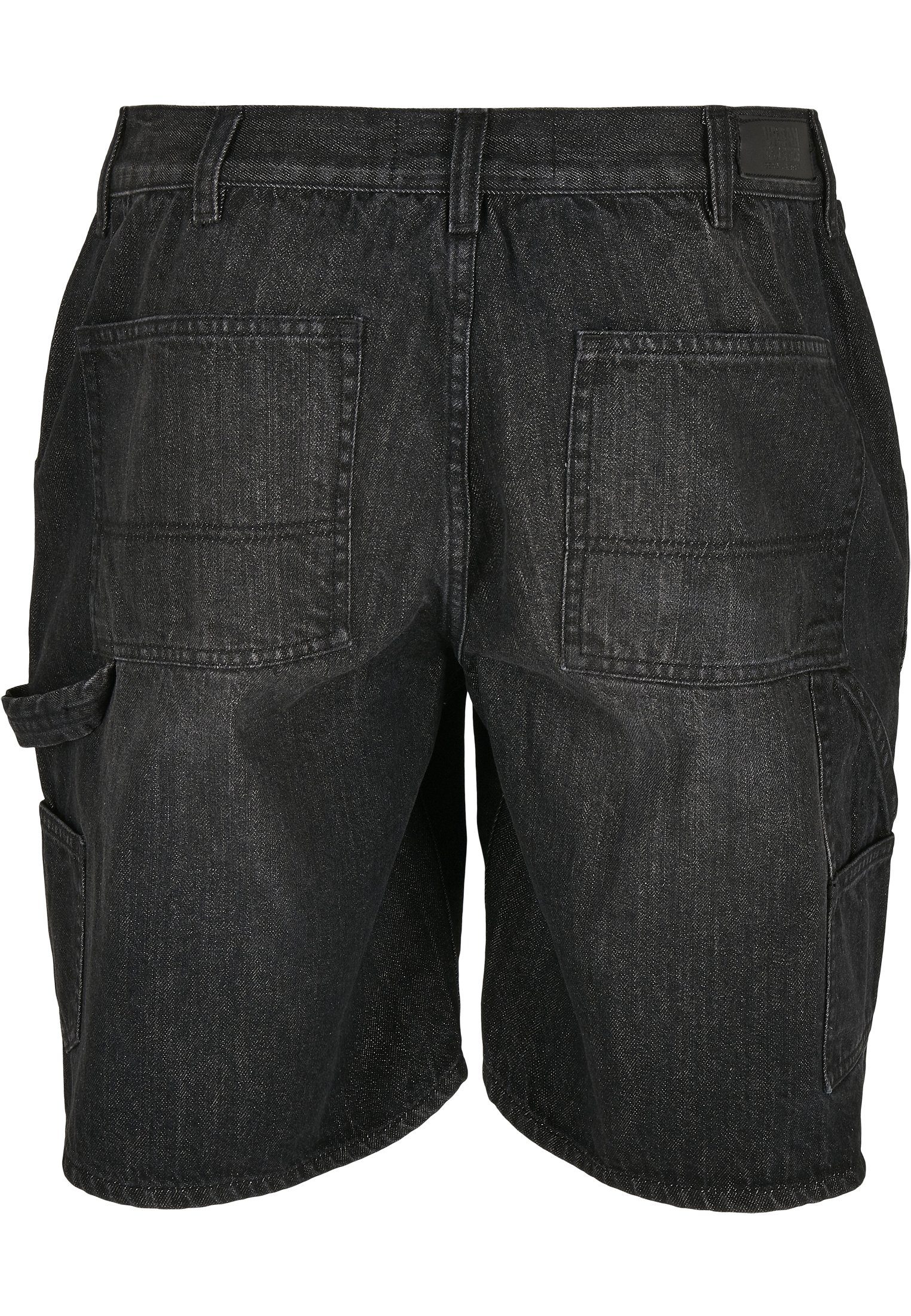 Stoffhose Shorts realblack Herren Carpenter (1-tlg) Jeans washed URBAN CLASSICS