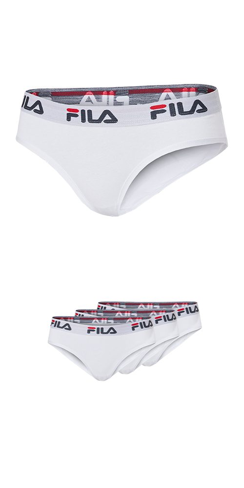 Fila Slip WOMAN BRIEF (3er Pack) mit elastischem Logobund – Bild 2 von 5