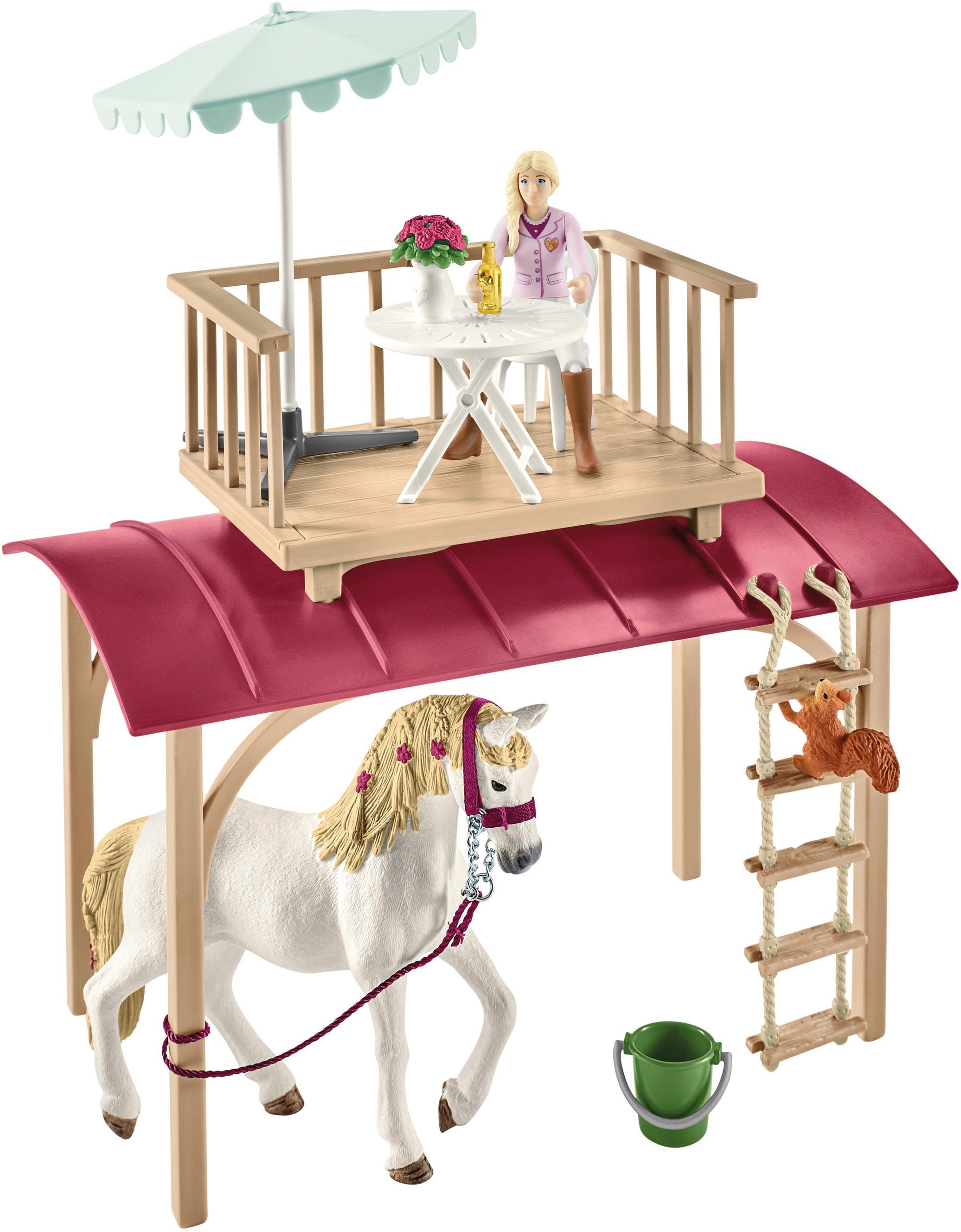 Schleich® Spielwelt HORSE CLUB, Wohnwagen für geheime Club-Treffen (42593)
