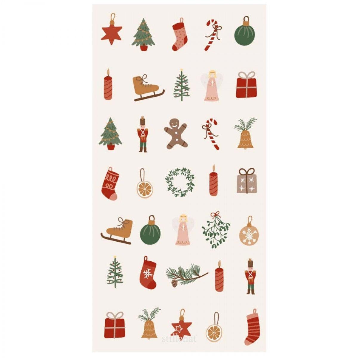 Ib Laursen Geschirr Ib Laursen Салфетки mit Weihnachtsmotiven (16-teilig)