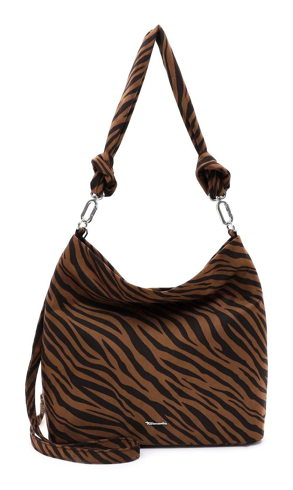 Tamaris Schultertasche Julie Taupe / Black