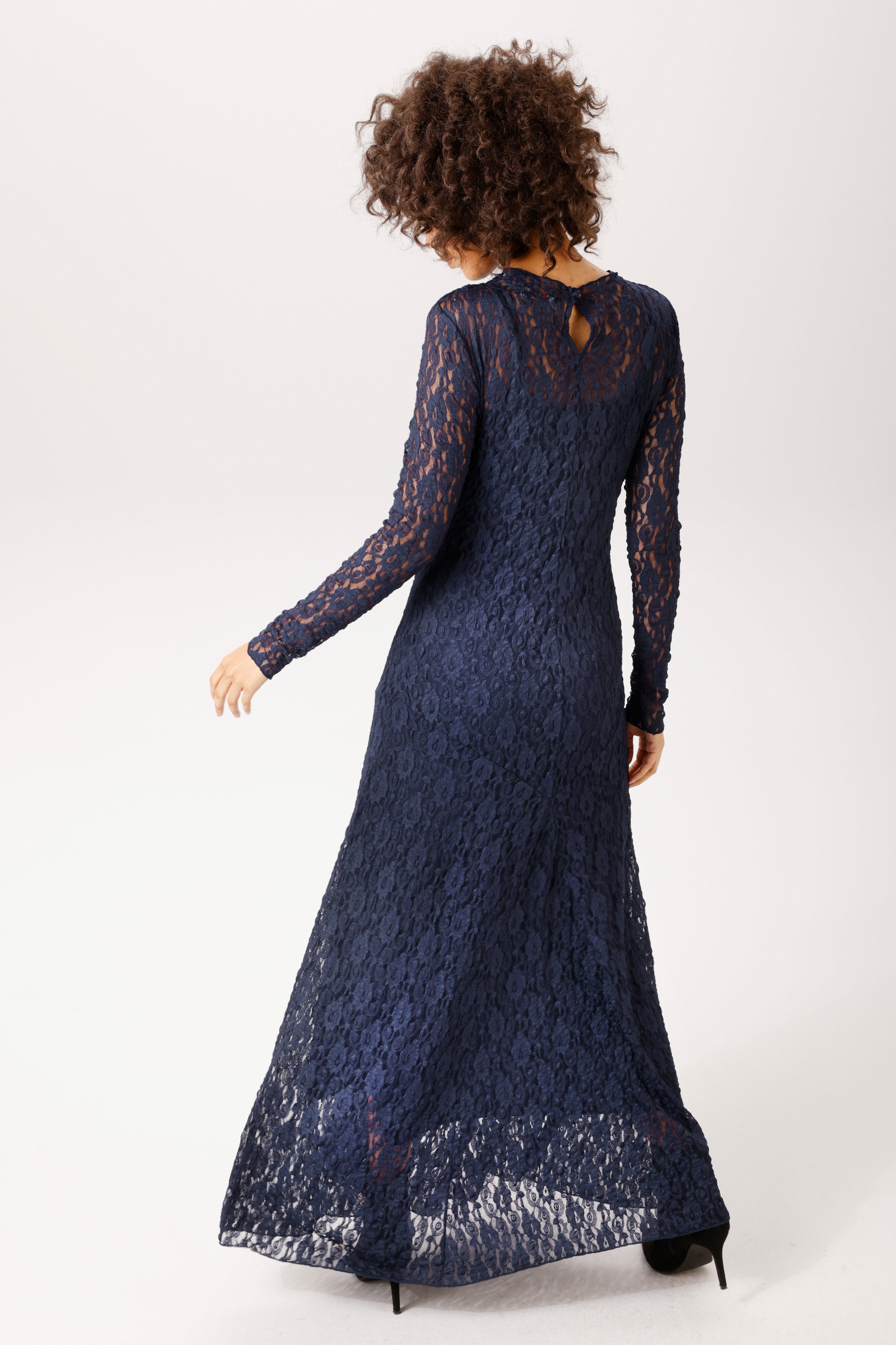 Aniston CASUAL Maxikleid aus zarter, elastischer Spitze - NEUE KOLLEKTION