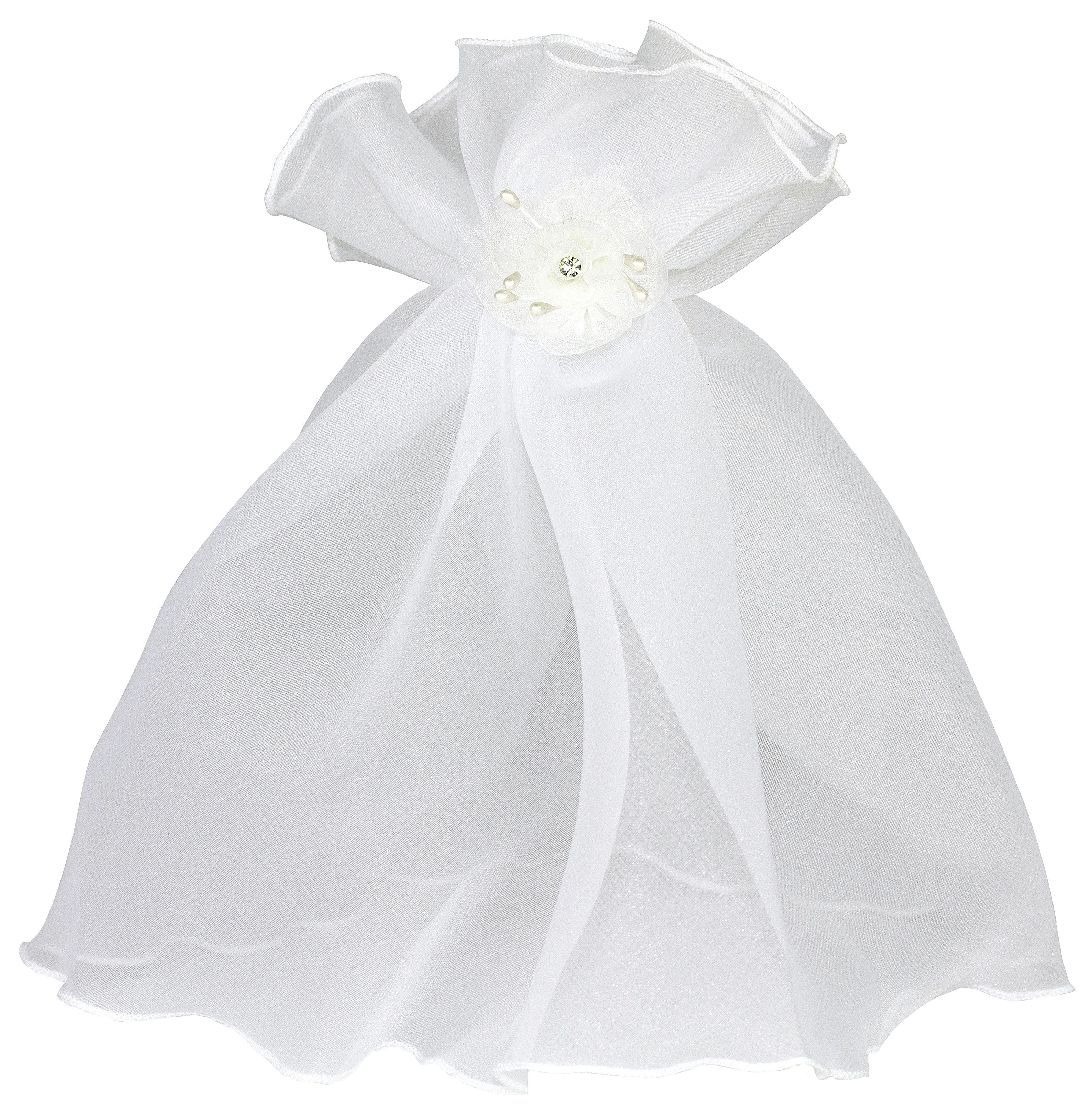 Wiedemann Kerzen Stumpenkerze Kerzen Röckchen aus Organza für Kerzen bis Ø 50 mm