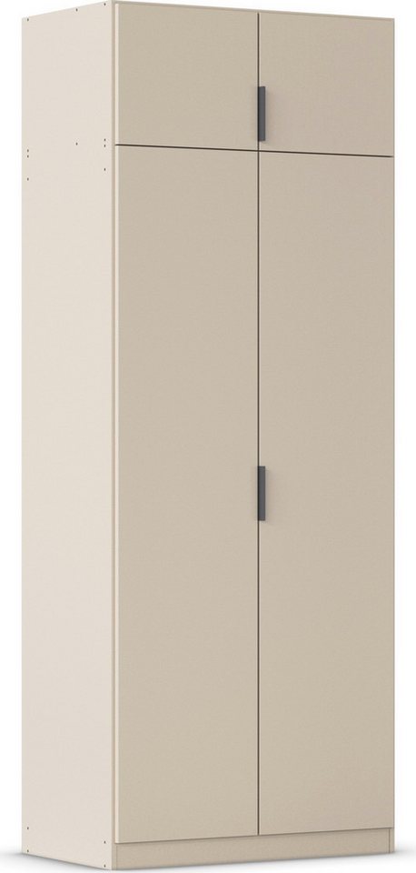 rauch Kleiderschrank Drehtürenschrank Schrank Garderobe Ankleide Schlafzimmer LAGOA (3 verschiedene Ausstattungen BASIC/CLASSIC/PREMIUM (inkl. SOFT-CLOSE) moderne Kantengriffe aus Metall, optional mit Aufsatz MADE IN GERMANY