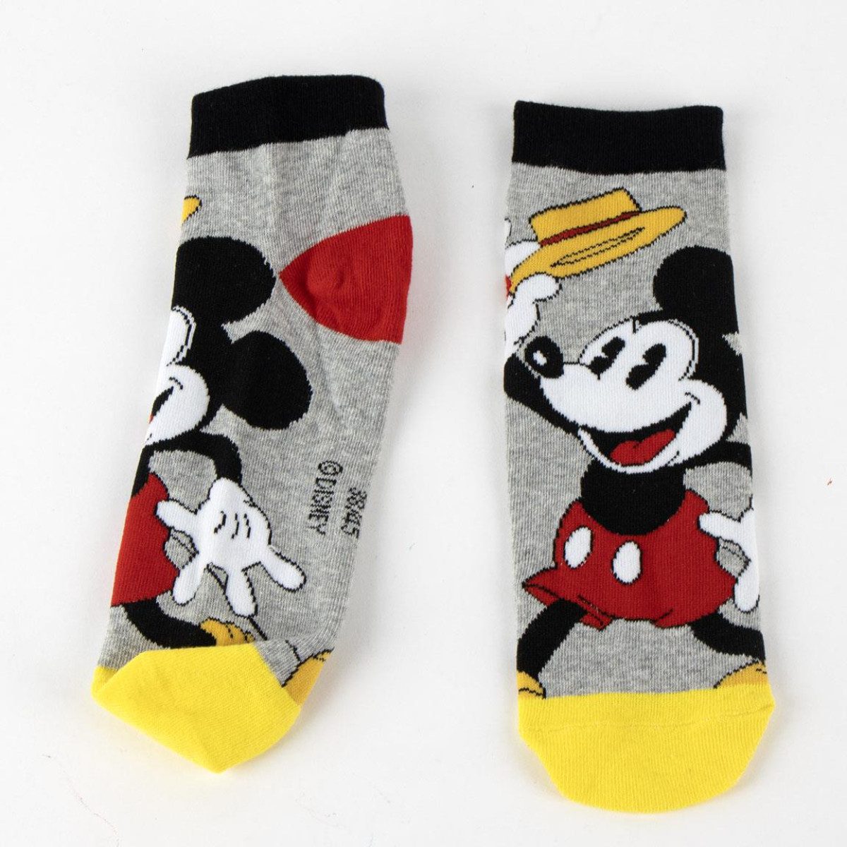 Disney Mickey Mouse Kurzsocken Socken 2 Paar 36 bis 43 (Onesize)