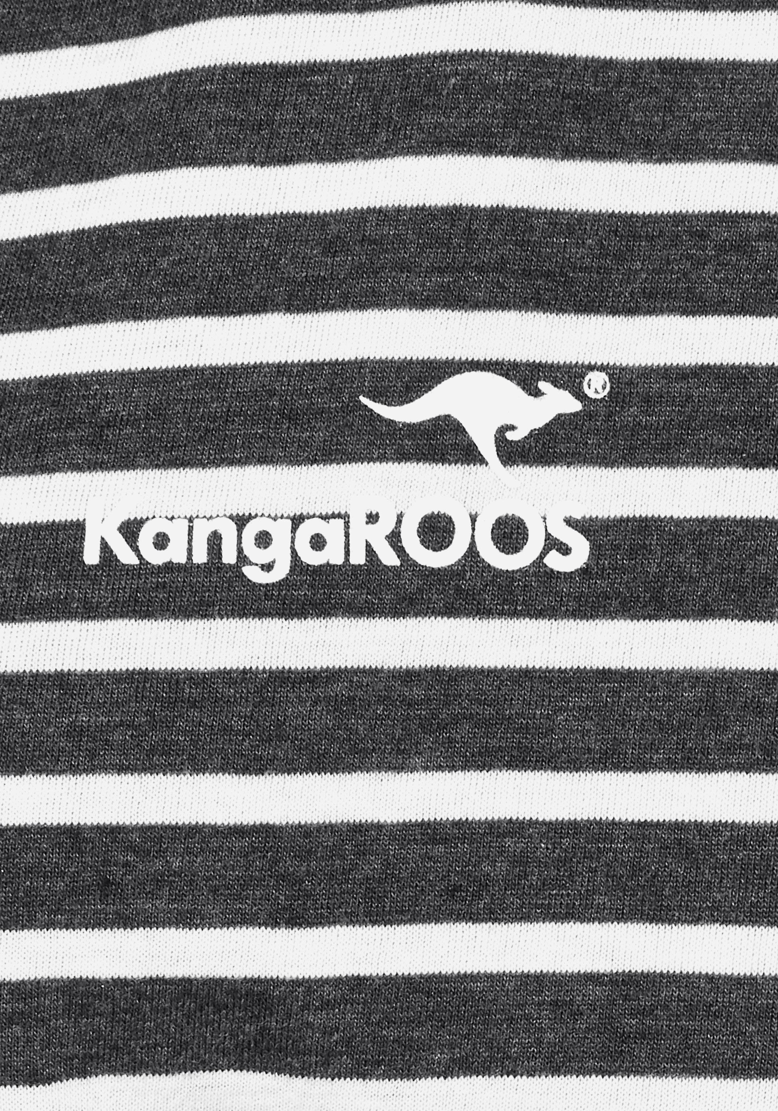 Jerseykleid (Set, für T-Shirt) einen KangaROOS 2-tlg., Kombi-Look sommerlichen mit