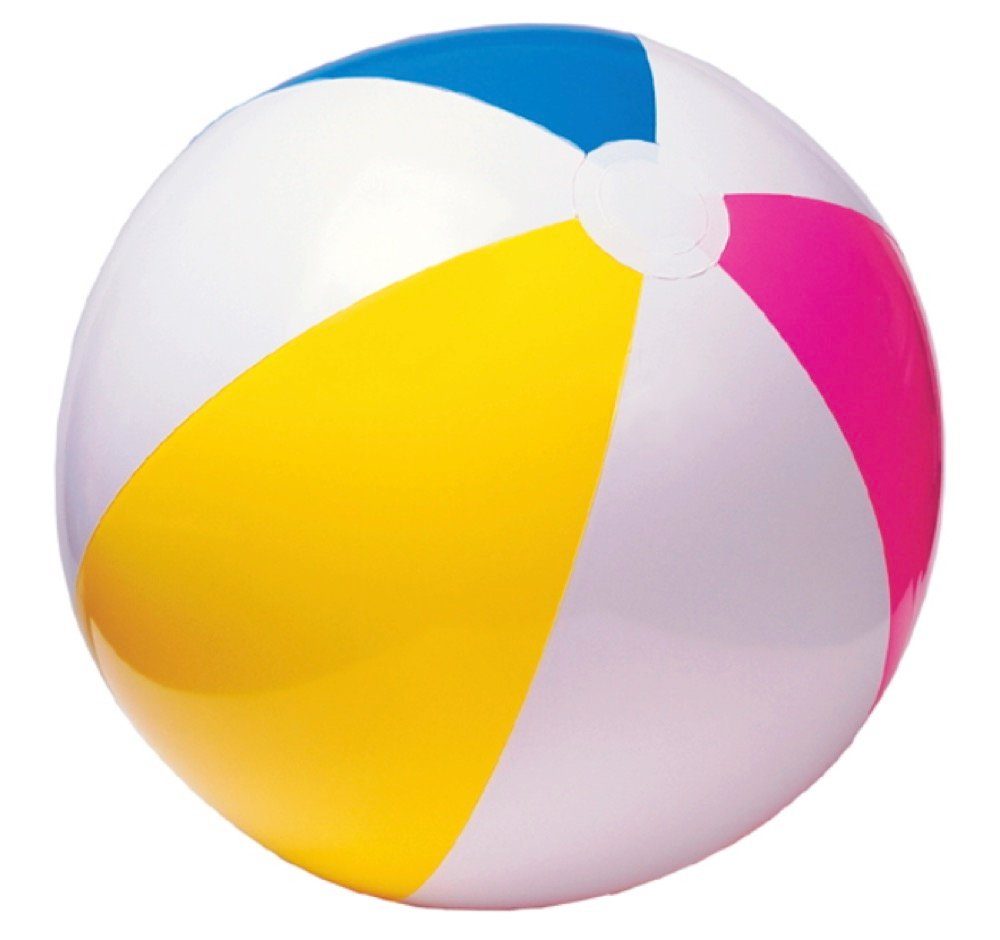Intex Wasserball Spielzeug Wasserball Glossy Panel Ball Ø 61cm 59030NP