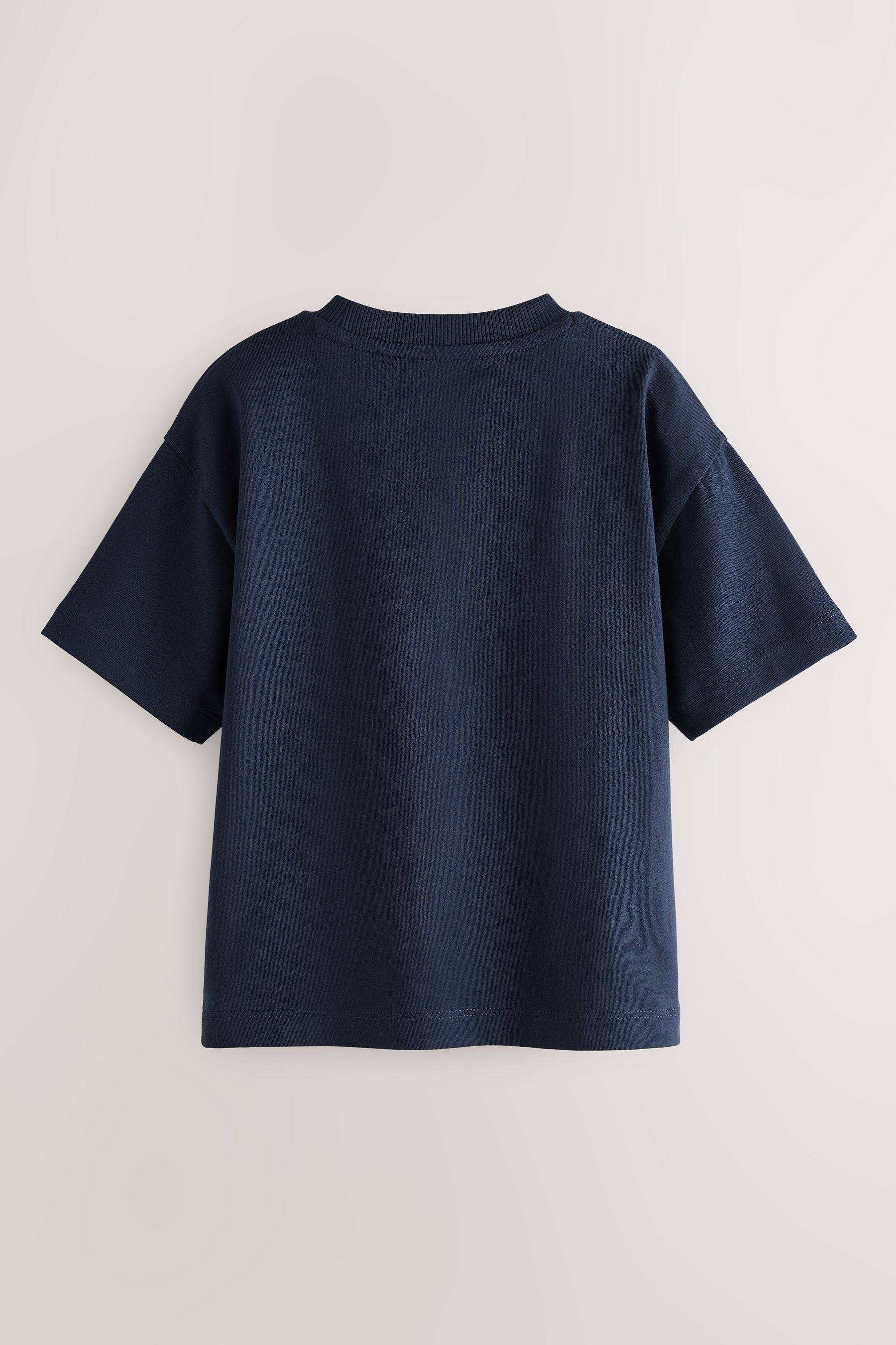 Next T-Shirt Unifarbenes T-Shirt (1-tlg) – Bild 2 von 4