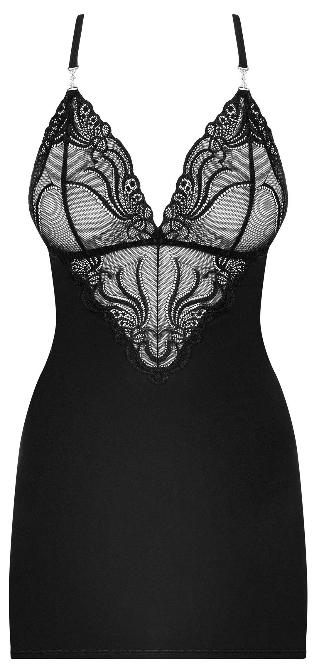 Obsessive Negligé Chemise, dekorative Spitzenakzente