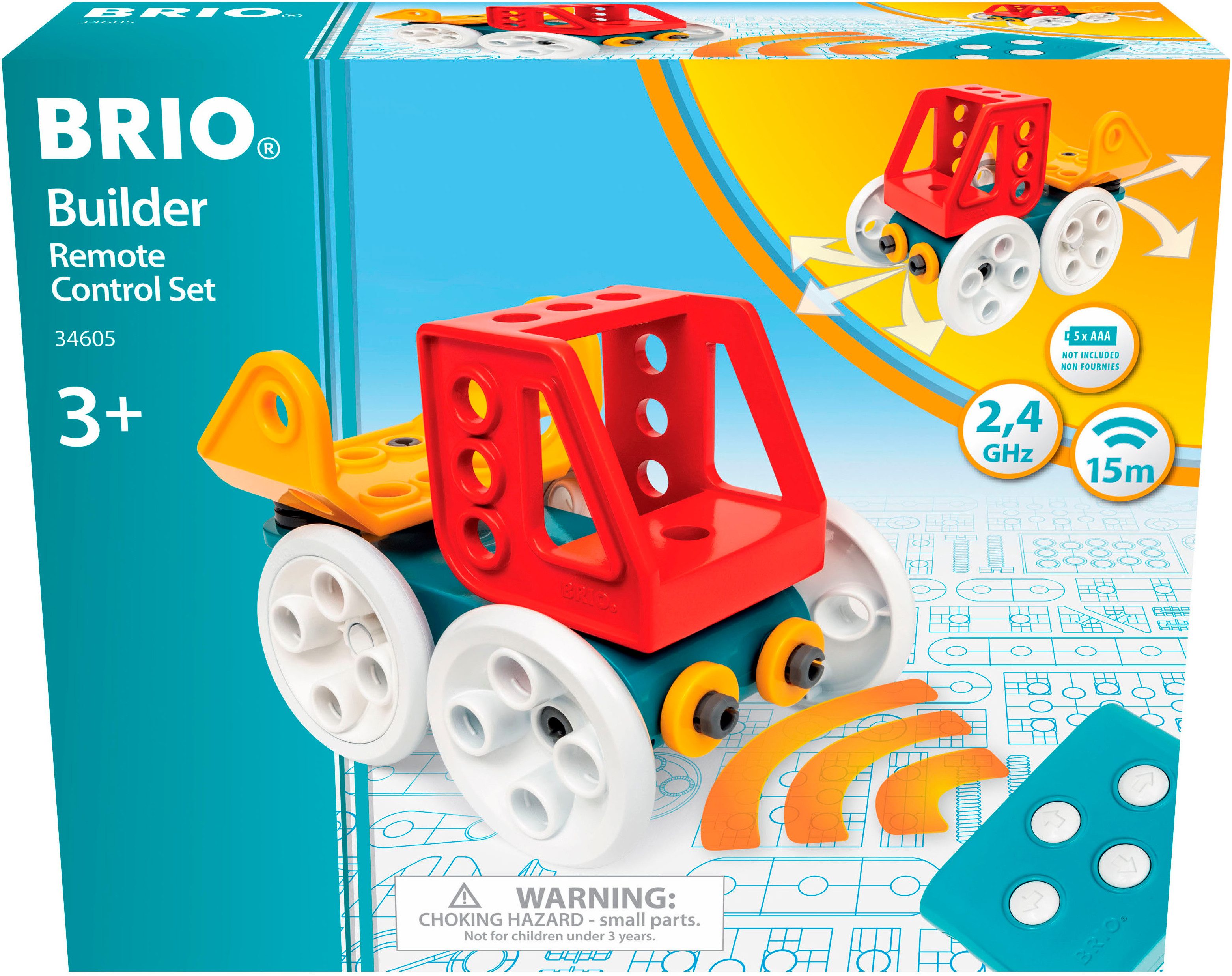BRIO® RC-Auto BRIO Builder - Auto mit Fernsteuerung