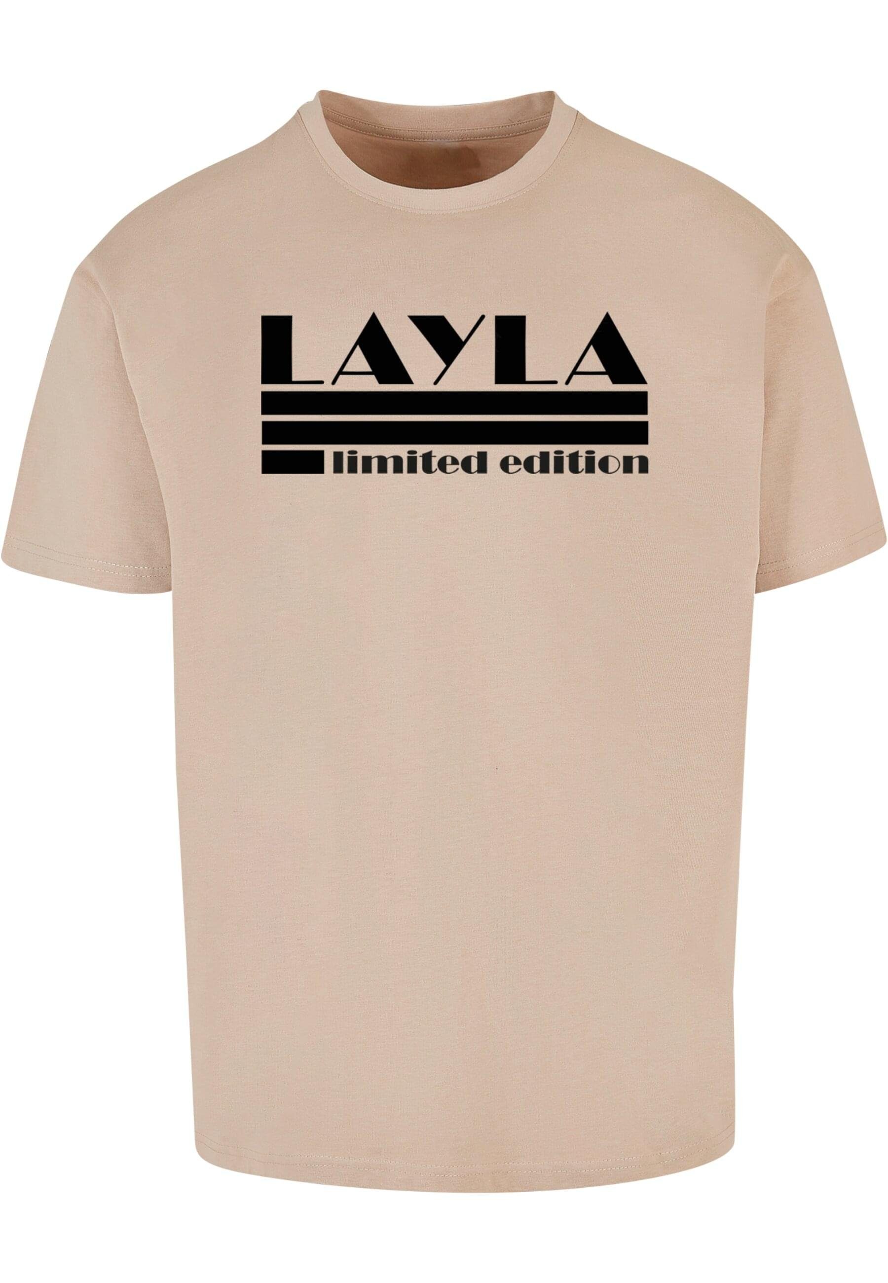 Merchcode T-Shirt Herren Layla - Limited Edition Oversize Tee (1-tlg) wet sand