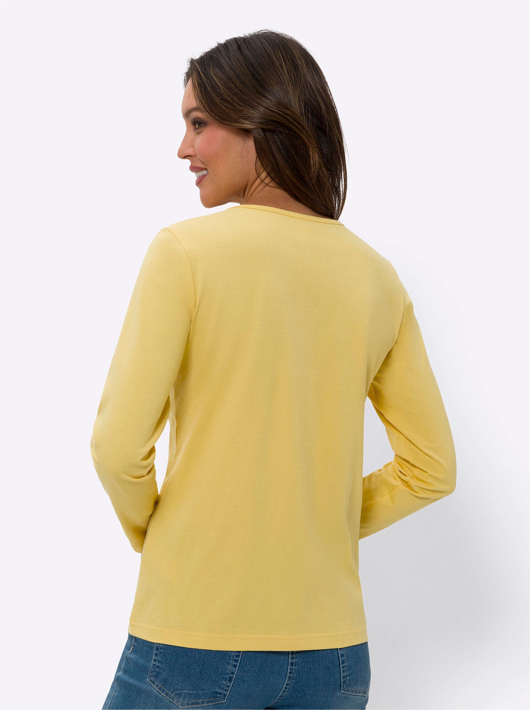 Sieh an! T-Shirt Langarmshirt . günstig online kaufen