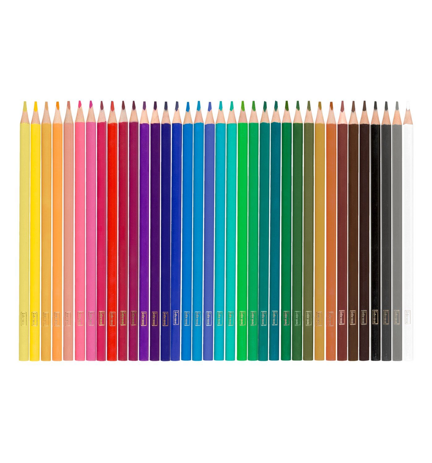Idena Buntstift Idena 20001 - Buntstifte in ergonomischer Dreiecksform, 36 holzfreie