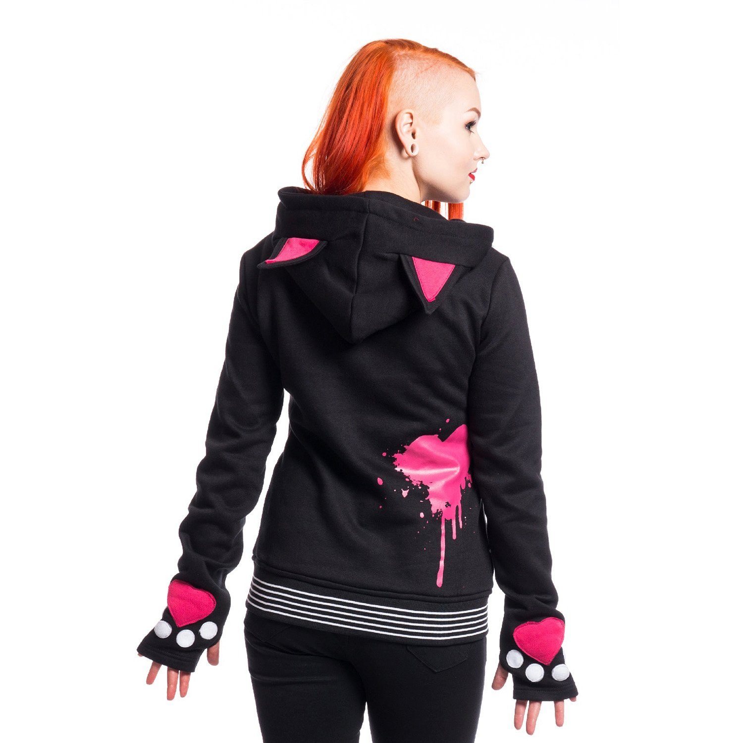 Cupcake Cult Kapuzensweatshirt Kapuzenjacke Kitty Mase günstig online kaufen