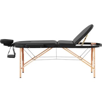 Physa Massageliege Massageliege klappbar Massagebank Massagetisch Holzrahmen 227 kg