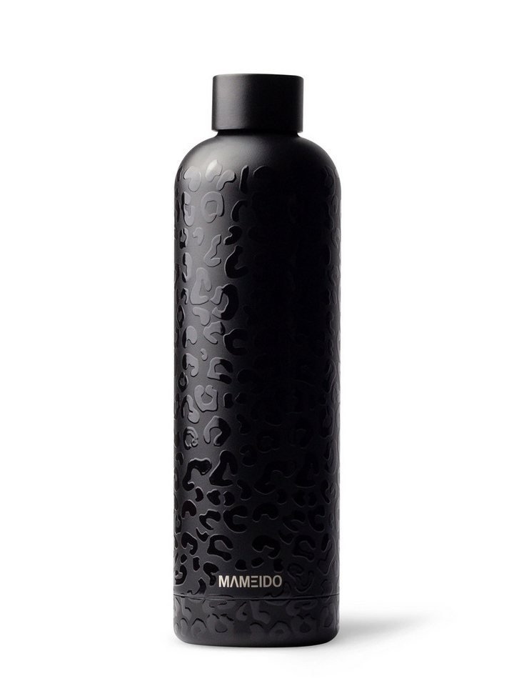 MAMEIDO Thermoflasche, auslaufsicher mit Deckel in 500 ml, 750 ml & 1000 ml
