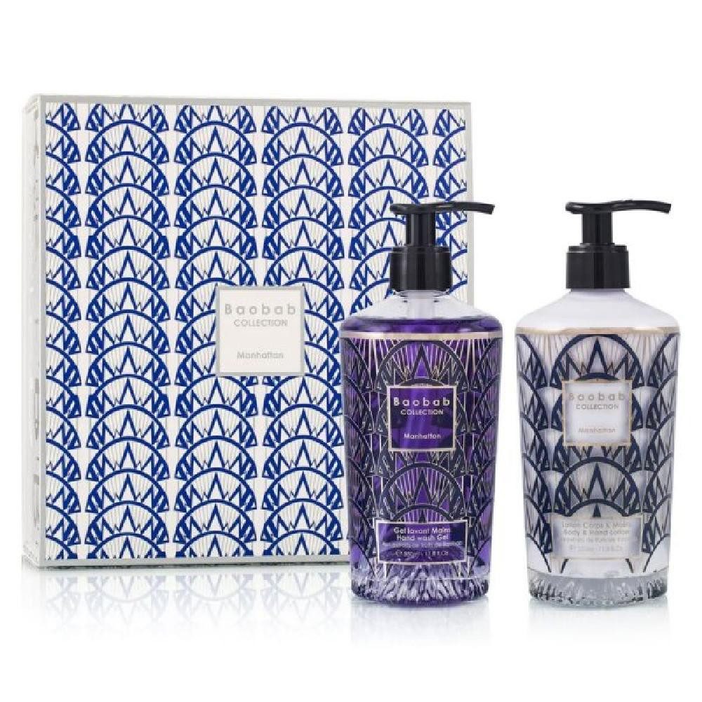 Baobab Handcreme Gift Box Manhattan Seife und Lotion (700ml) (2-teilig)