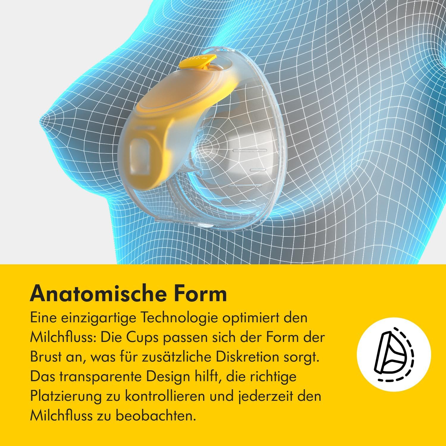 MEDELA Elektrische Doppelmilchpumpe SWING MAXI Hands-free ultraleicht und kompakt, Ideal für regelmäßiges Abpumpen