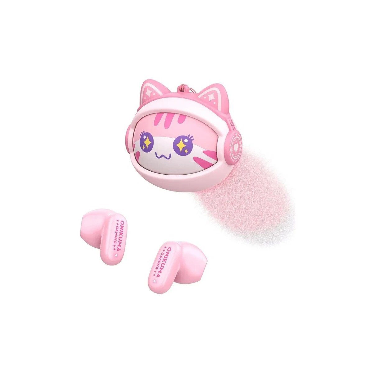 ONIKUMA ONIKUMA TX603 TWS Kopfhörer Bluetooth Rosa Bluetooth-Kopfhörer