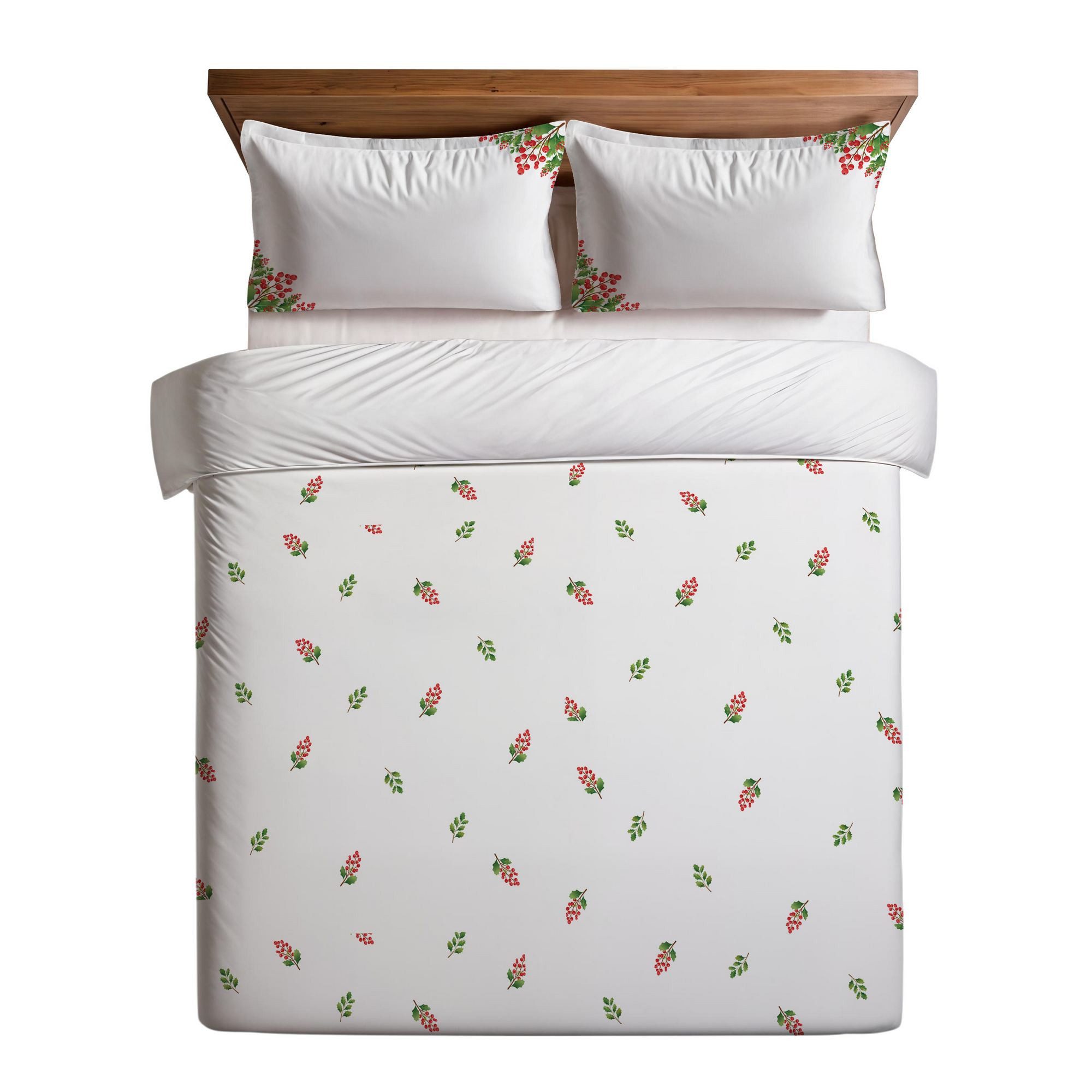 L'Essentiel Maison Bettwäsche Set Kokina Weihnachtsdeko, 70% Baumwolle 30% Polyester, 2 teilig, In 7 praktischen Größen für jede Bettart verfügbar, Baumwollmischung