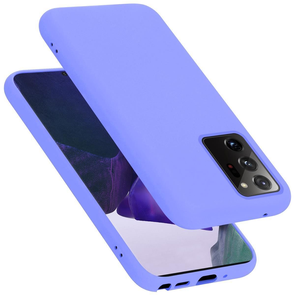 Cadorabo Handyhülle für Samsung Galaxy NOTE 20 ULTRA Hülle Samsung Galaxy NOTE 20 ULTRA, Flexible Hülle TPU Silikon Schutzhülle Back Cover Case