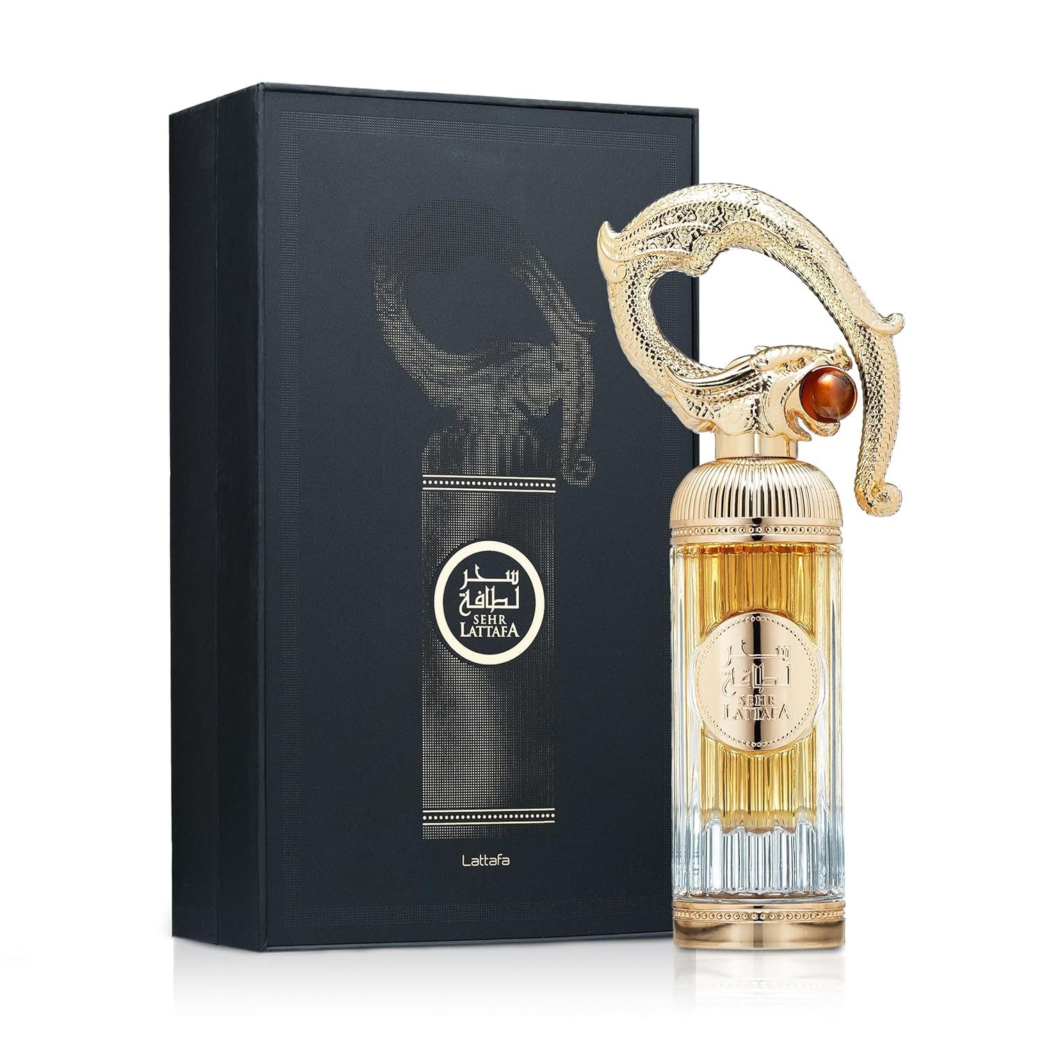 Lattafa Eau de Parfum Sehr, Glasflakon, Parfüm EDP, Unisex Duft