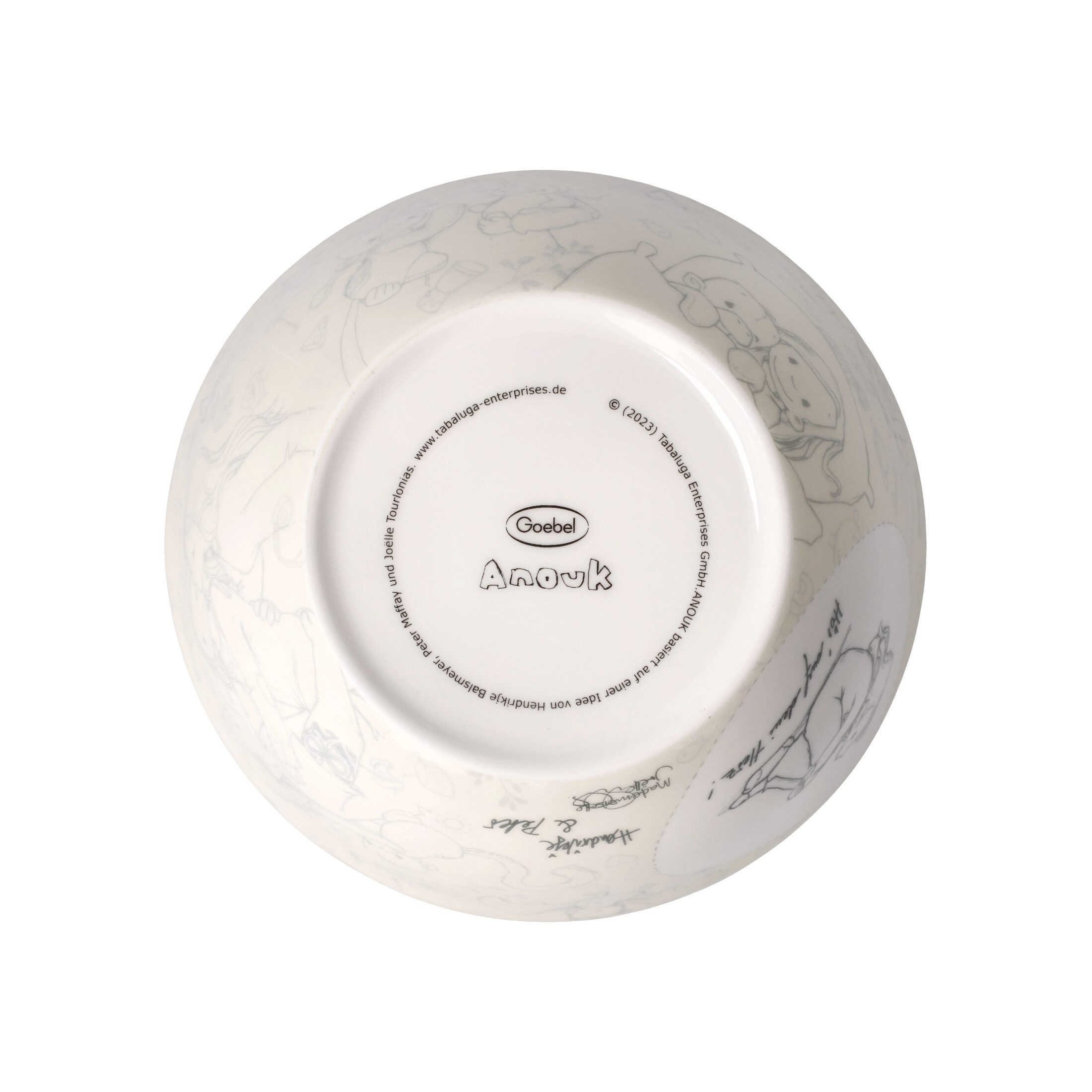 Goebel Müslischüssel Anouk, Porzellan, Anouk, mehrfarbig, Anouk, H: 7cm