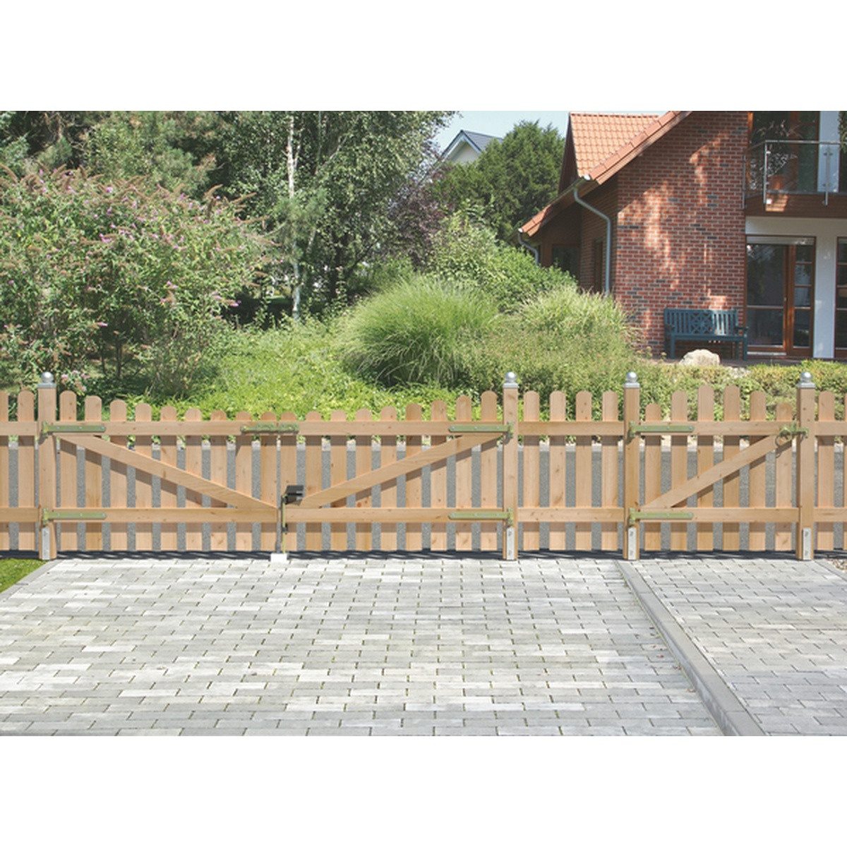 Alberts Verschluss-Überfalle Alberts Gartentorverschluss, verzinkt, 155x60 mm, (1-tlg)