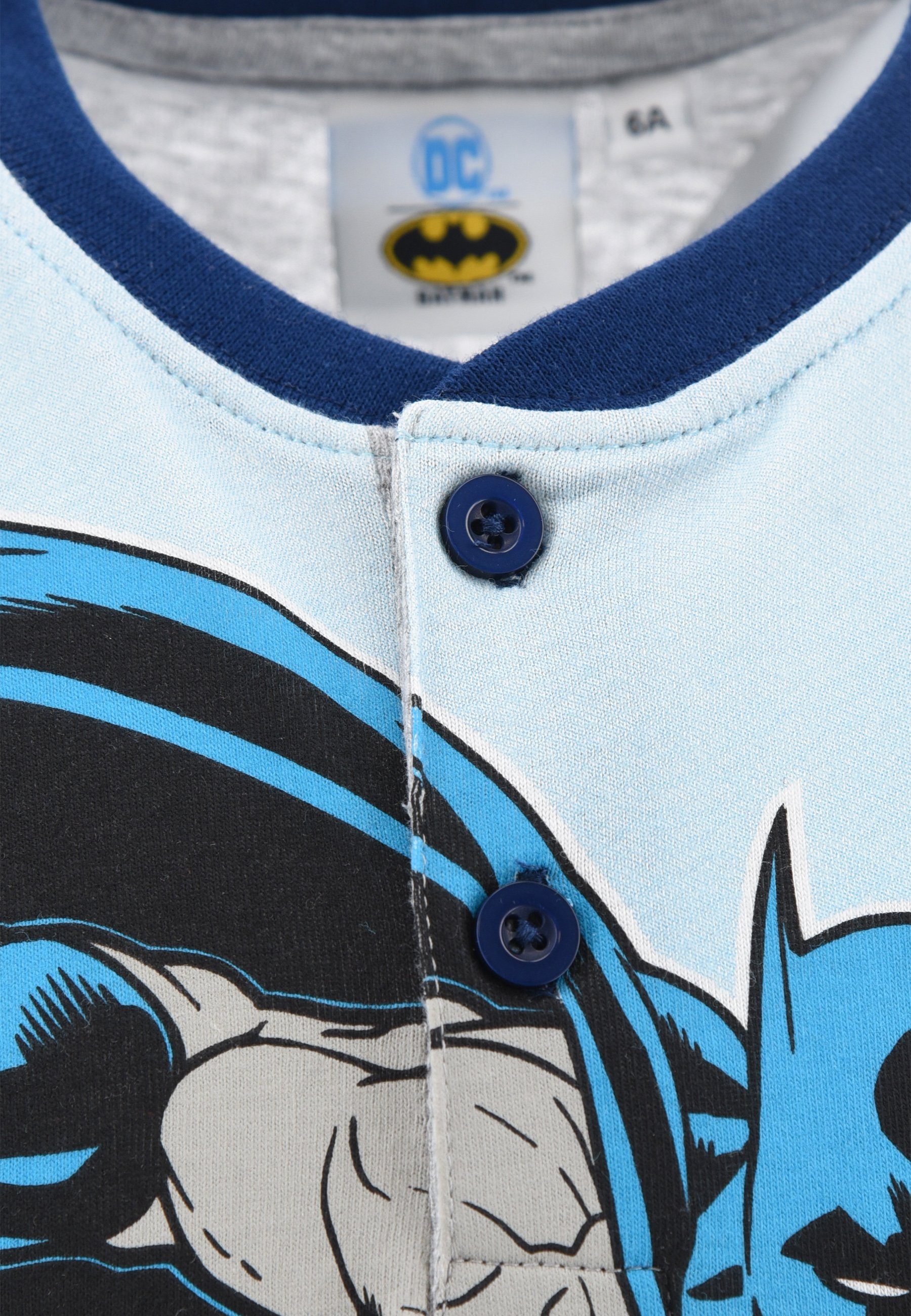 Batman Shorty Dark Grau Kinder Knight Pyjama tlg) Schlaf-Set Jungen (2