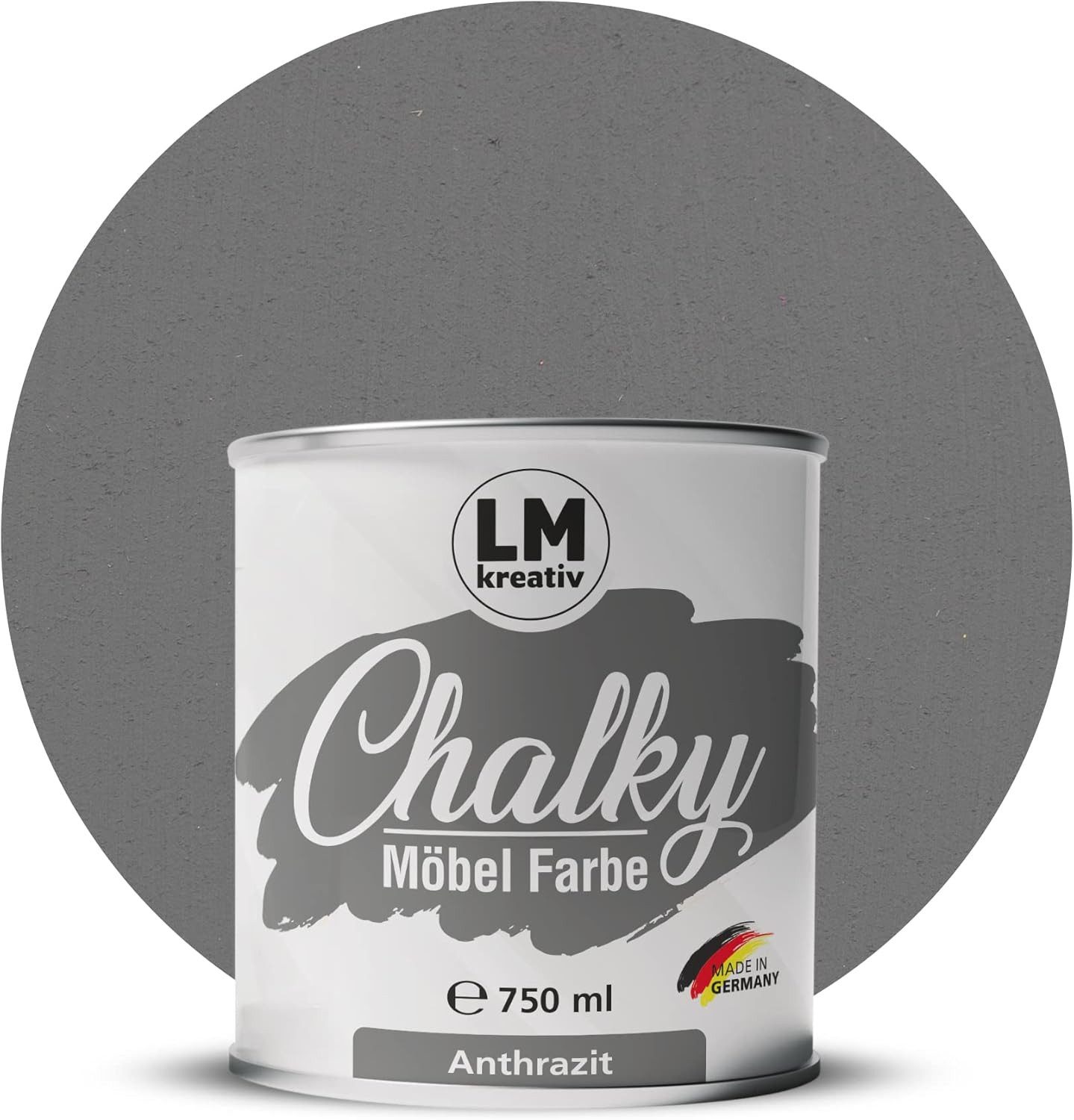 LM-Kreativ Kreidefarbe Chalky Möbelfarbe 750 ml