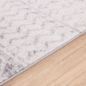 Teppich GEOMETRIC, Surya, rechteckig, Höhe: 8 mm, Skandi Design, Boho Kurzflor Wohnzimmerteppich, Schlafzimmer, Grau