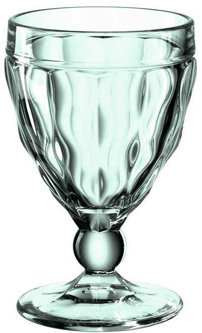 LEONARDO Weißweinglas »BRINDISI«, Glas, farbiges Colori-Glas, 240 ml, 6-teilig