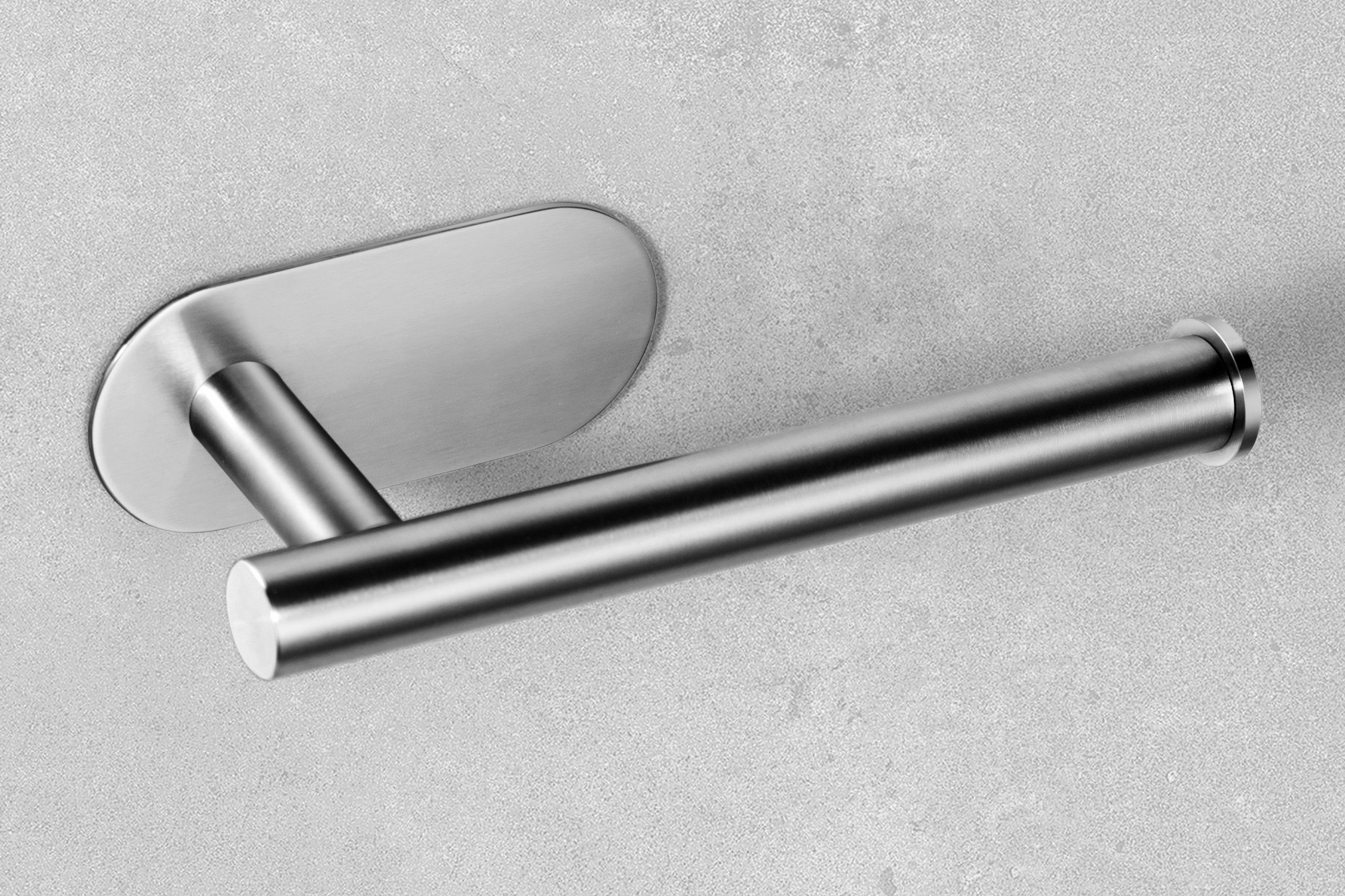 Ambrosya Toilettenpapierhalter Selbstklebender Klopapierhalter aus Edelstah günstig online kaufen