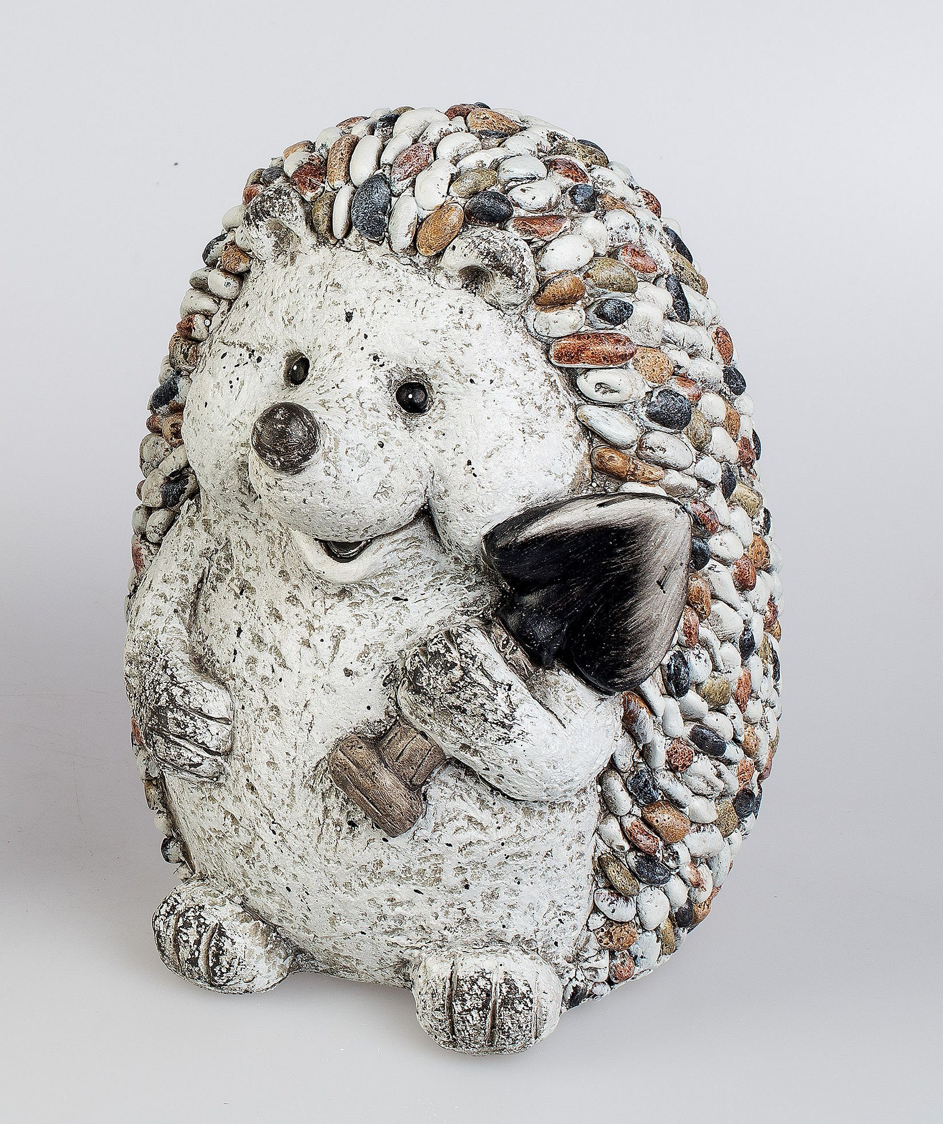 Magnesia wetterfestem Tierfigur aus Kiesel-Optik Small-Preis Gartenfiguren in Dekofiguren