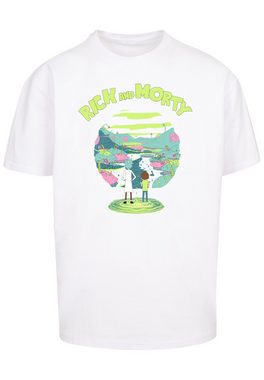 F4NT4STIC T-Shirt Rick and Morty Print