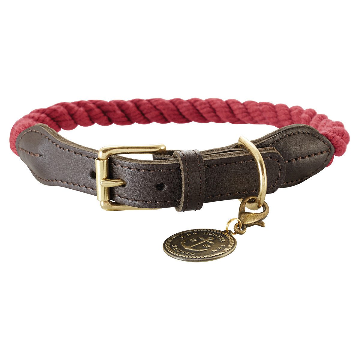 Hunter Tierbedarf Hunde-Halsband Halsband List bordeaux