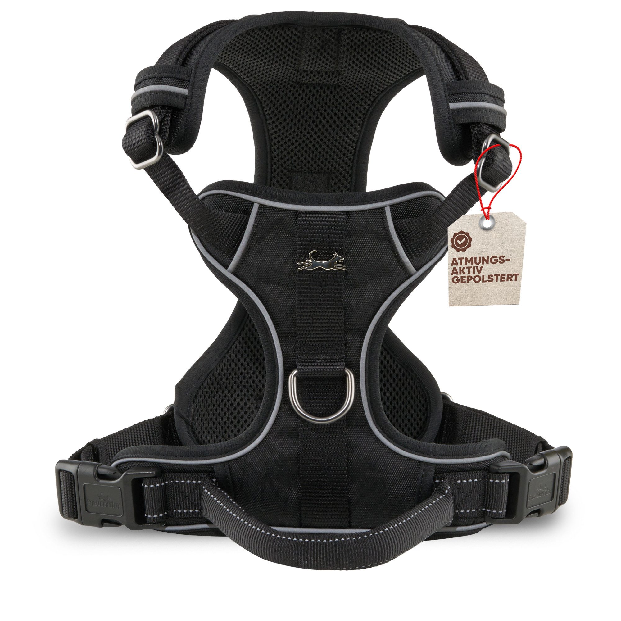 Freudentier Hunde-Geschirr mit Mesh-Polsterung - Hundegeschirr kleine, mitt günstig online kaufen