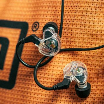 CTM Audio CTM CE220 In Ear Monitor-Kopfhörer Grau In-Ear-Kopfhörer (Voller Sound, Präzision, nicht zutreffend, Kabelgebunden)