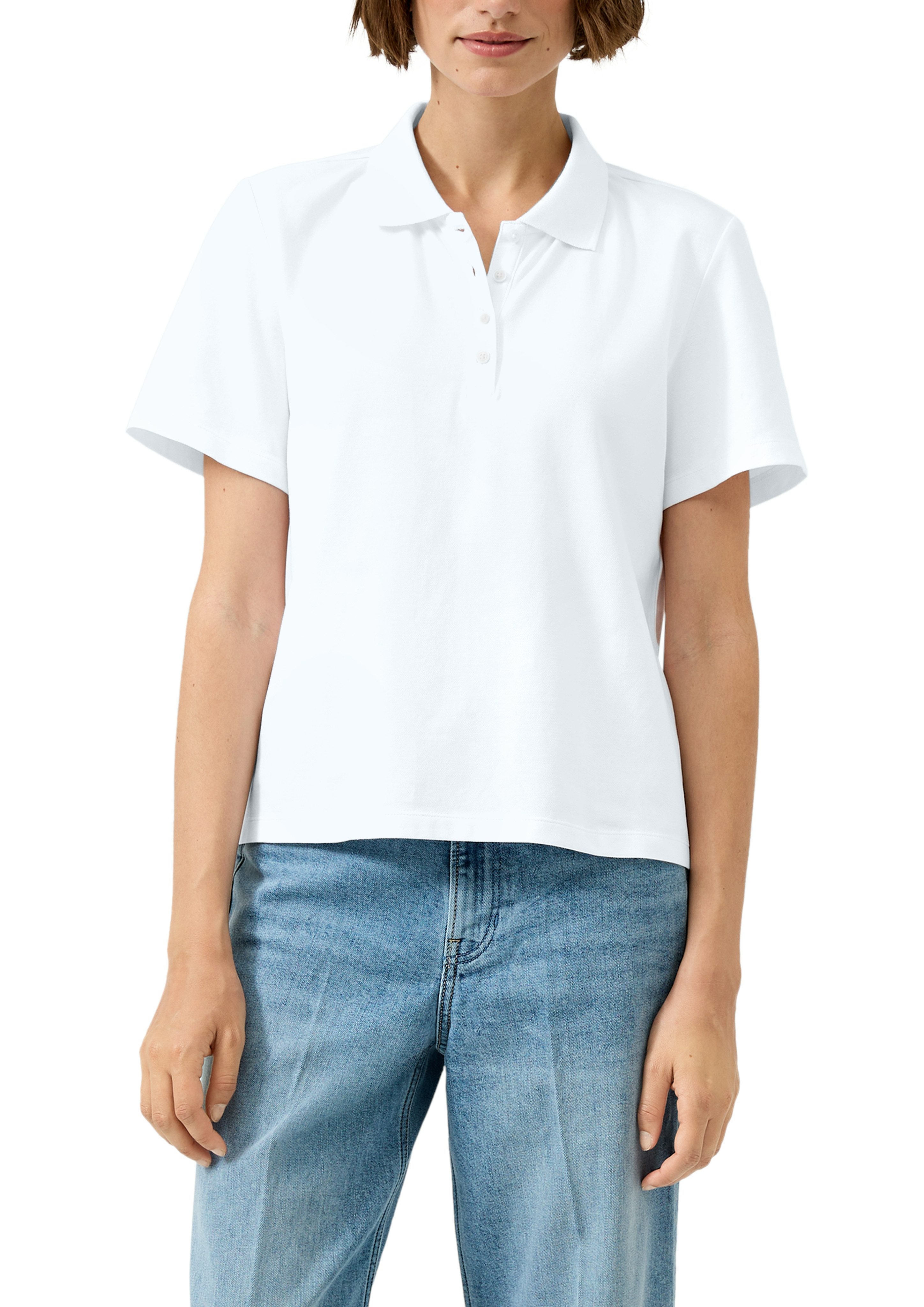 s.Oliver Poloshirt mit Piqué-Struktur günstig online kaufen