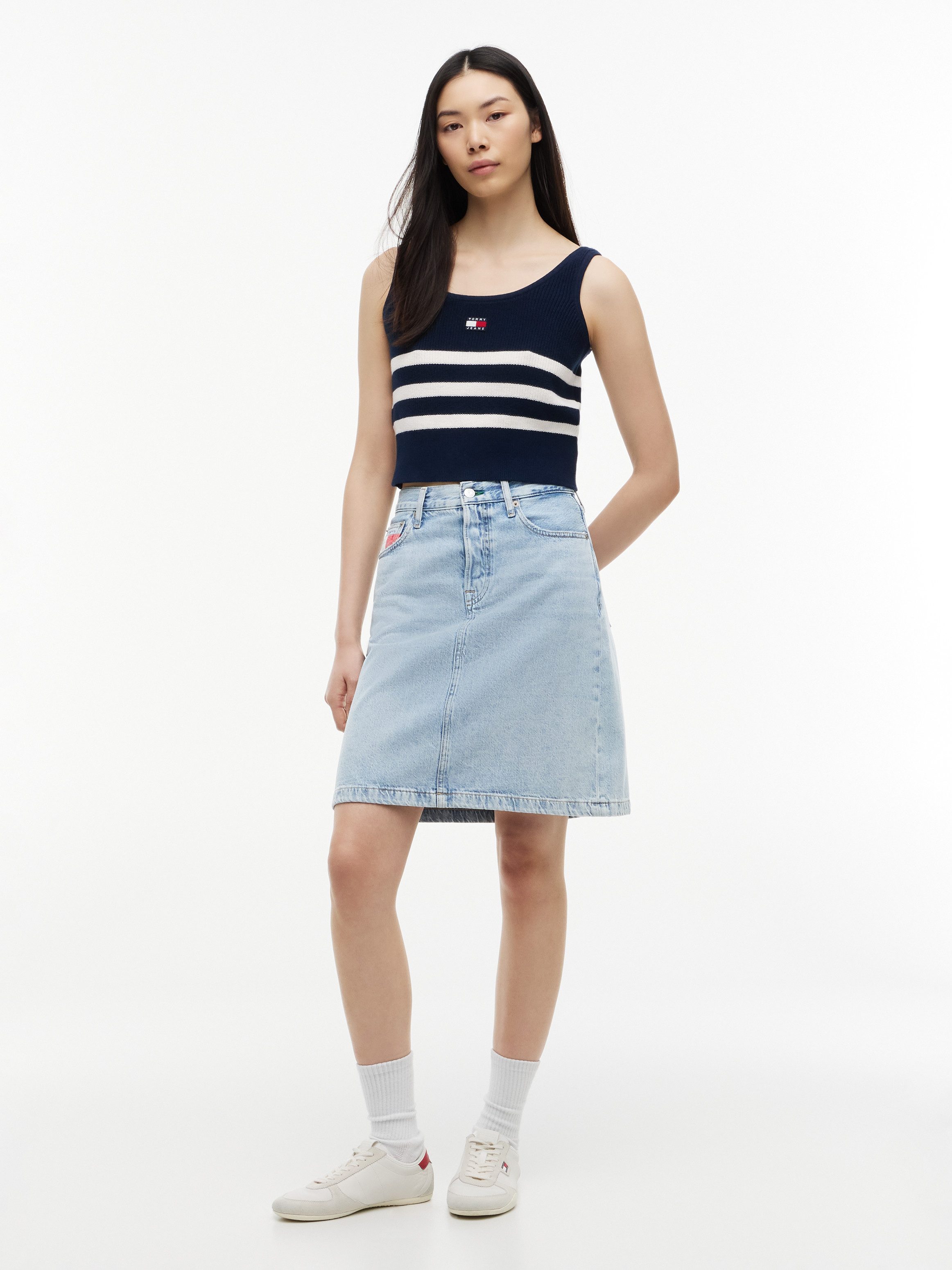 Tommy Jeans Jeansrock CLAIRE SKIRT RWB CBF CJ6013 Baumwolle, 5-Pocket Style – Bild 4 von 5
