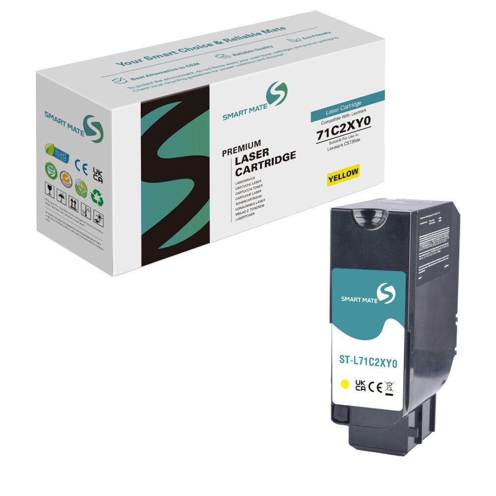 SmartMate Tonerpatrone SmartMate wiederaufbereitete toner Lexmark 56F2H00, (1-St)
