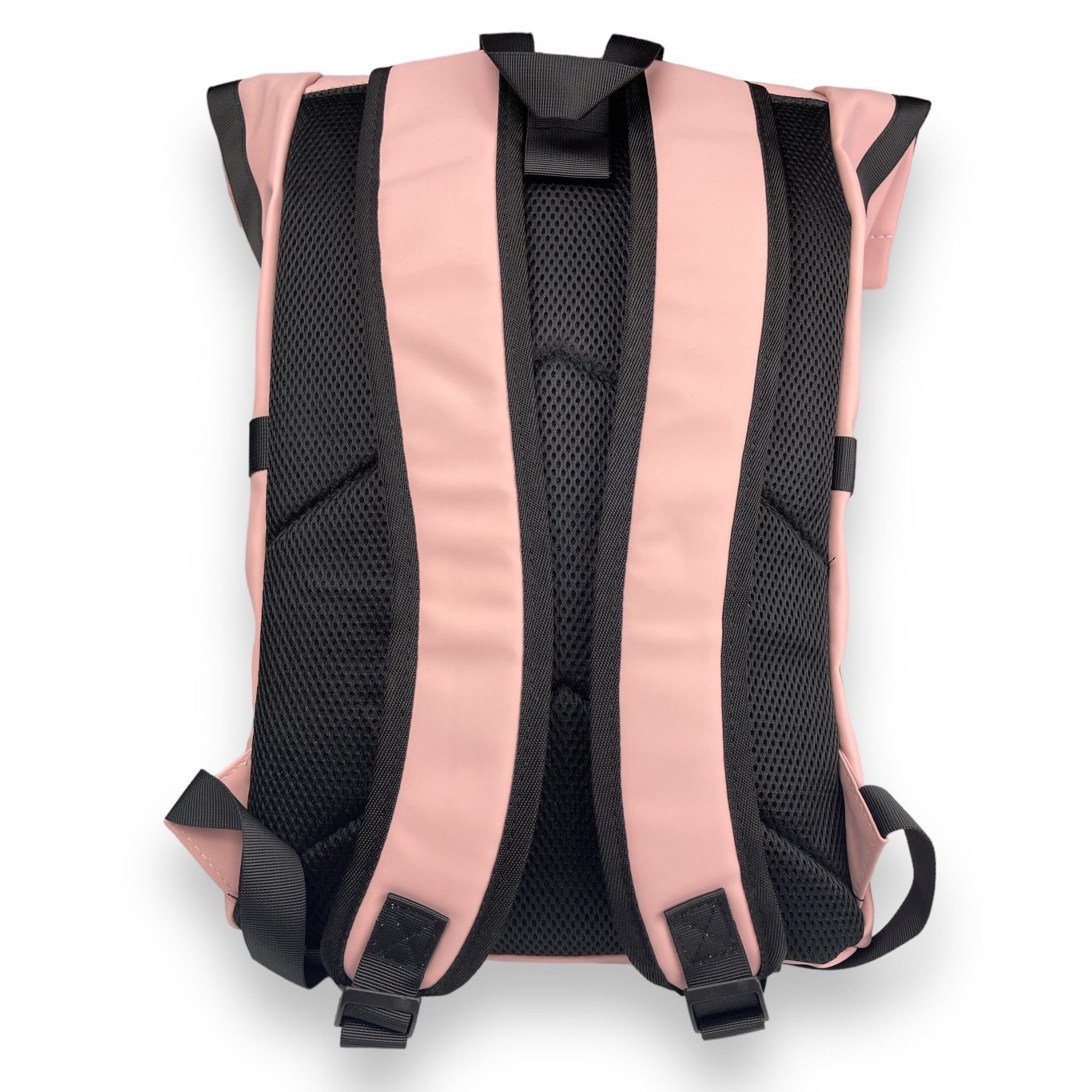 Taschen4life Laptoprucksack Rucksack wasserdicht 9049, Rolltop Backpack, A4 geeignet, Laptopfach, wetterfest