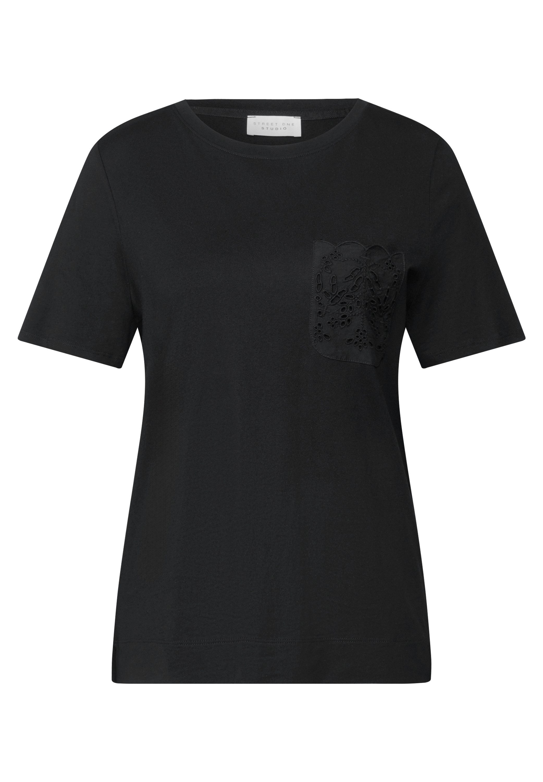 STREET ONE STUDIO T-Shirt im soften Baumwoll-Mix