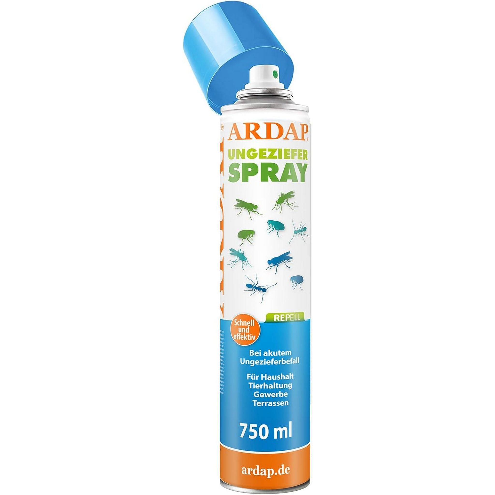 Insektenspray ARDAP Repell Ungezieferspray 750ml