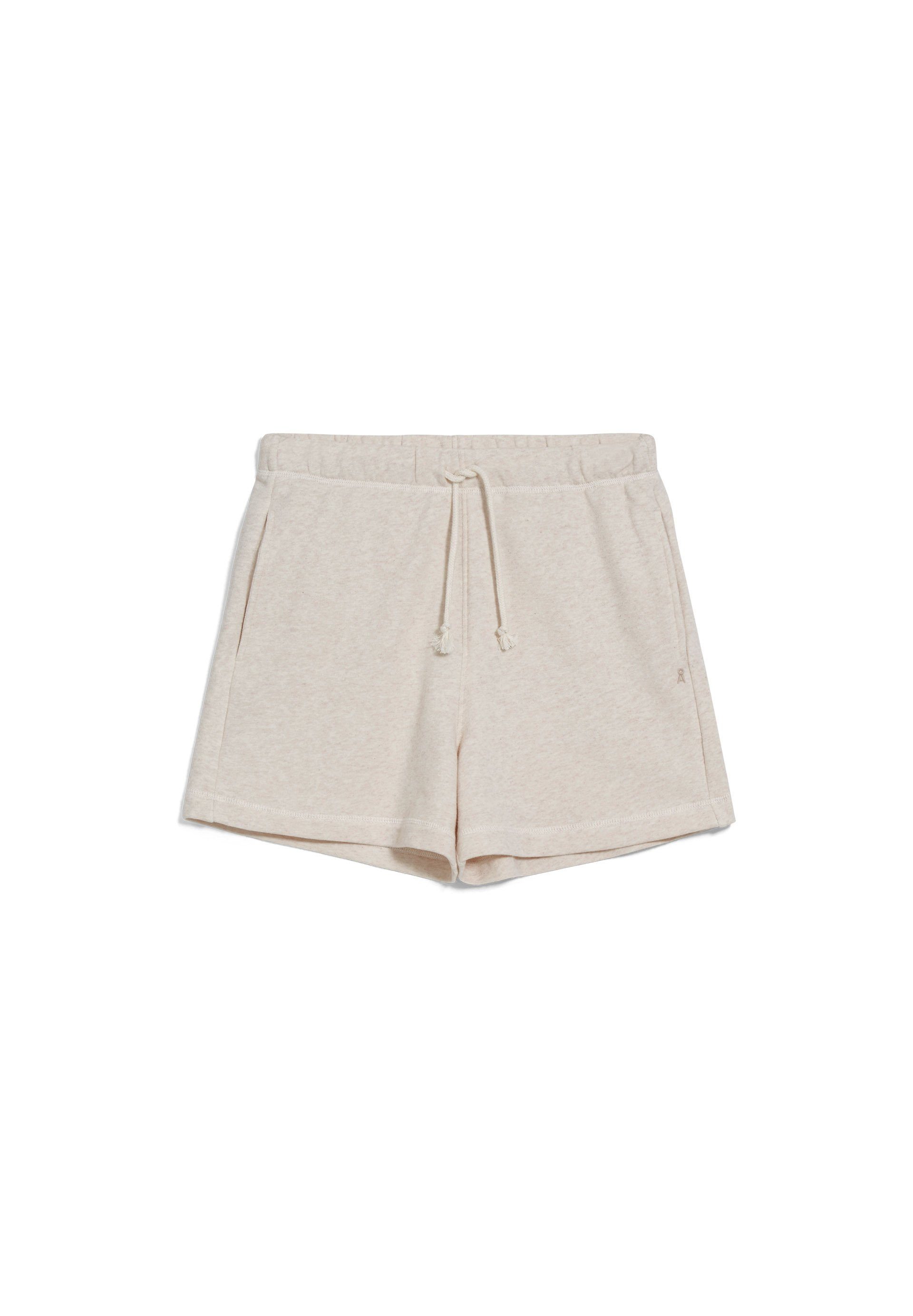 (1-tlg) Armedangels Damen Bio-Baumwoll Shorts desert aus LUZIAANA light Shorts melange Mix