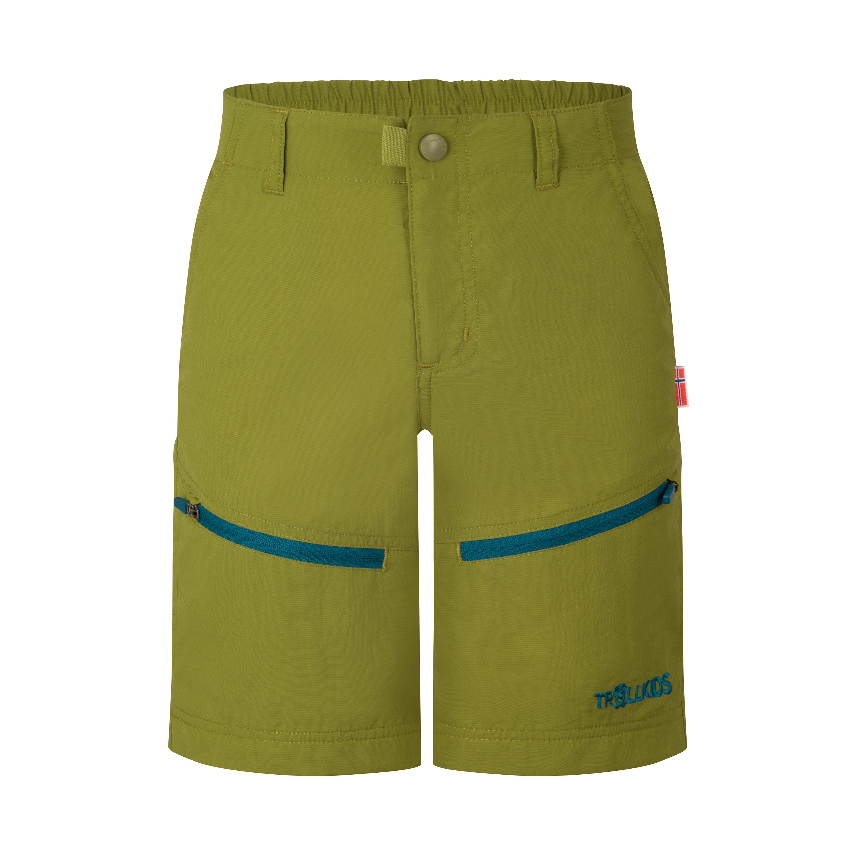 TROLLKIDS Shorts Kids Seiland Shorts mit zwei Reißverschlusstaschen auf den Oberschenkeln, schnelltrocknend
