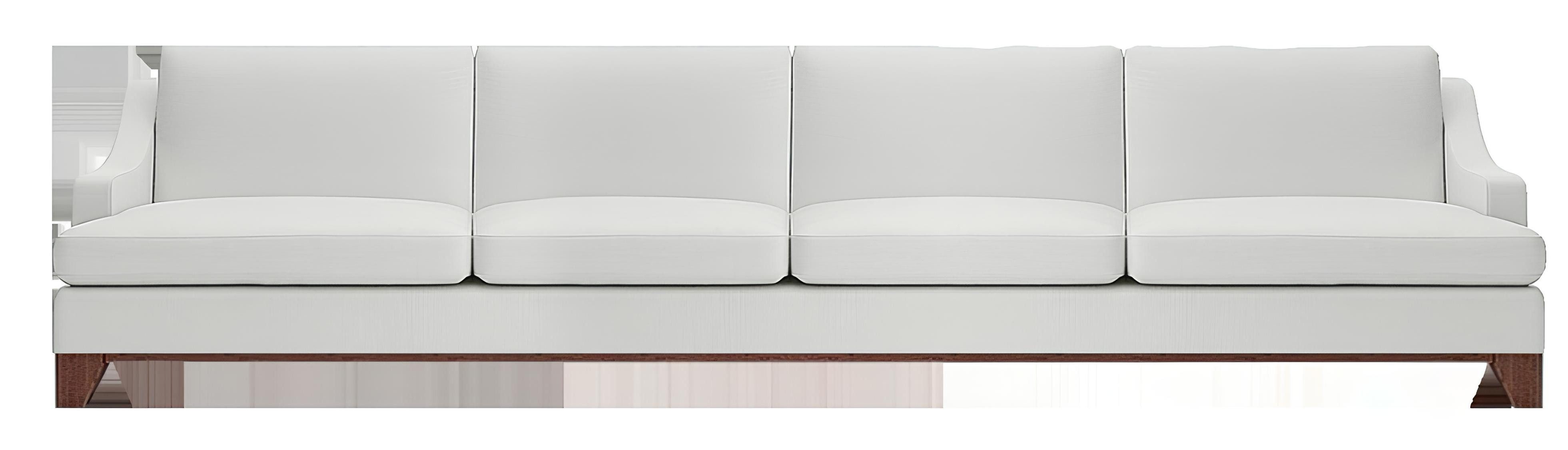 Xlmoebel Big-Sofa Weißes Designer-Sofa mit luxuriösem Sitzkomfort und elegantem Design, Hergestellt in Europa
